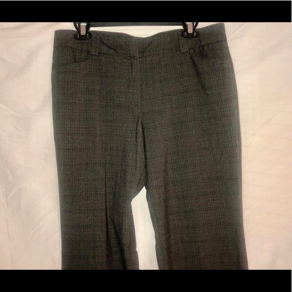 New York & Co. Gray Boot Cut Pants 12 Tall